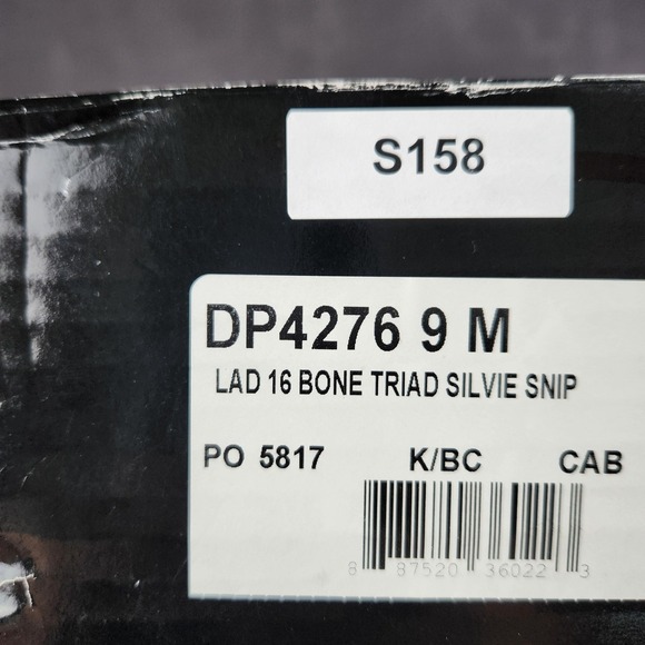 Dan Post Silvie Snip Toe Western Boots Womens Size 9 Bone Leather Tall DP4276 - Picture 14 of 14